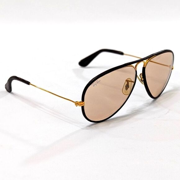 Vintage Ray-Ban Leathers Bausch & Lomb Aviator - Picture 9 of 16